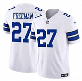 Men & Women & Youth Dallas Cowboys #27 Royce Freeman White 2023 F.U.S.E Vapor Limited Football Stitched Jersey,baseball caps,new era cap wholesale,wholesale hats
